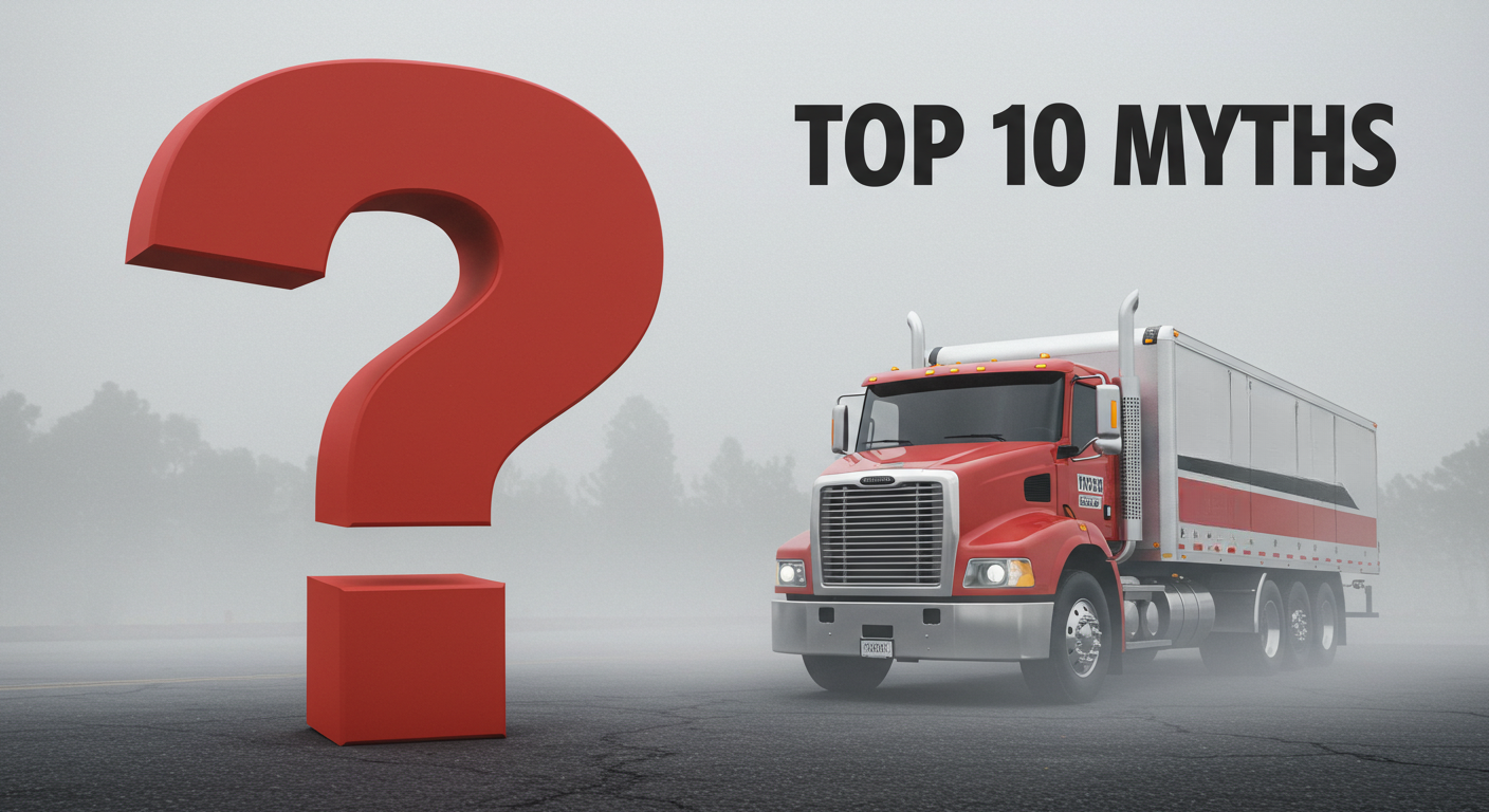 Debunking the Top 10 Myths of the Trucking Industry - Edited
