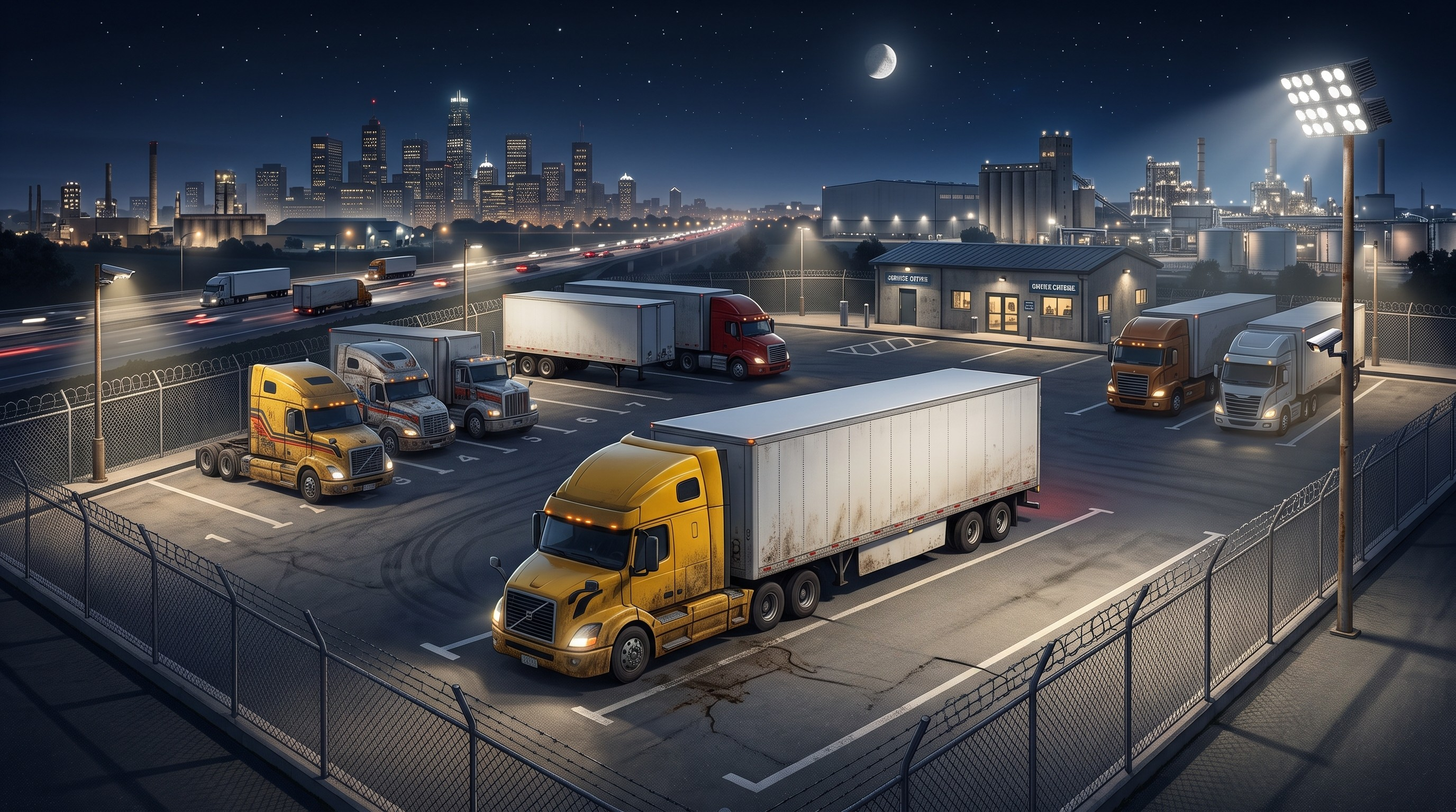 Finding Safe Overnight Truck Parking (Without the Headaches)_Banner